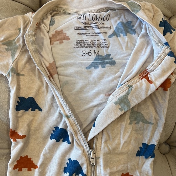 Dino footie pajamas! - Picture 2 of 2